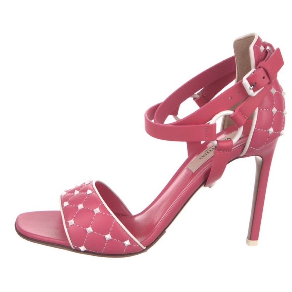 Valentino Fuchsia Strappy Heels